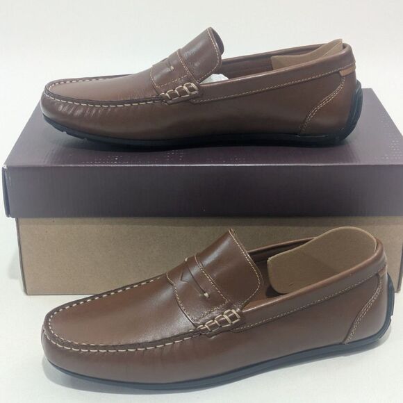 Johnston & Murphy Other - Johnston & Murphy Beck Loafers Tan Full Grain Leather Men’s 8.5 M